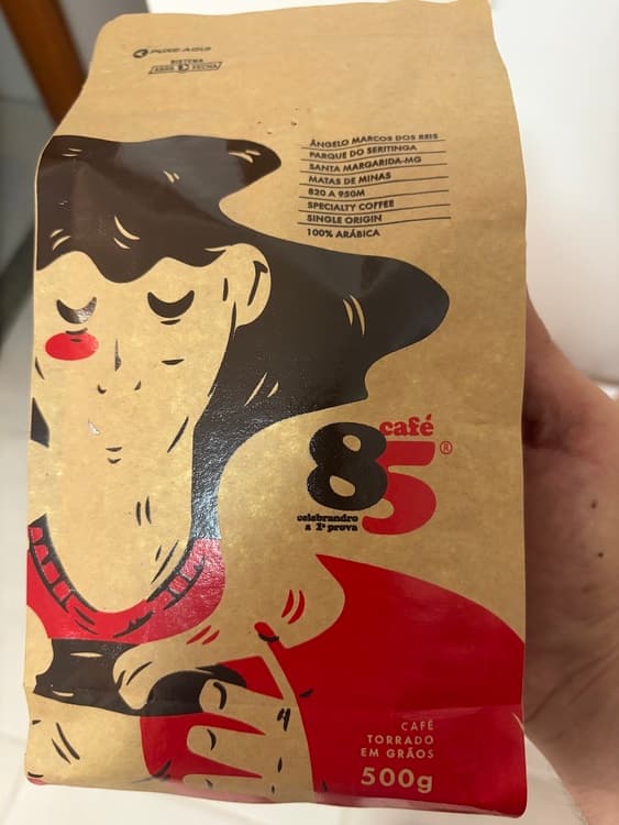 Embalagem do Café 85 pontos de tradição mineira