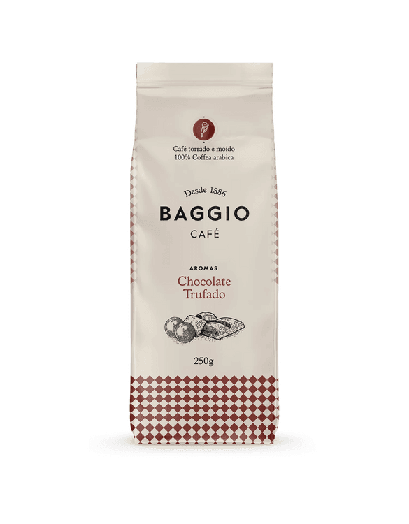 Embalagem do Baggio Aromas Chocolate Trufado